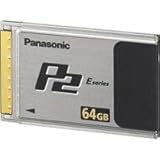 Panasonic E-Series P2 Memory Card AJ-P2E064XG - Flash memory card - 64 GB - ....