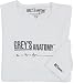 Scrubs - Grey's Anatomy by Barco Uniforms Long Sleeve Knit Top (White Mcsparkle, XS)