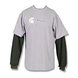 Michigan State Spartans Youth Long Sleeve T-shirts - Thermal Double Layered