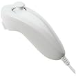 Brand New White Nunchuck Nunchuk Controller Remote Add-on for Nintendo Wii Console