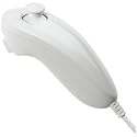 Brand New White Nunchuck Nunchuk Controller Remote Add-on for Nintendo Wii Console