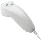 White Nunchuck Controller Remote for Nintendo Wii Console