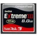 SanDisk 8 GB Extreme III CF Card SDCFX3-008G-A31  (Retail Package)