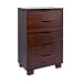 Modo 5-Drawer Dresser in Espresso Finish By Da Vinci Baby Furniture