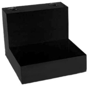 Tradesman TLST100BK 100-Gallon Black Aluminum L-Shaped Liquid Storage Tank