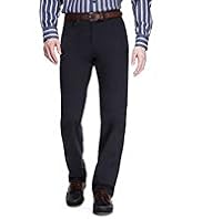 Blue Harbour Flat Front Straight Fit Trousers