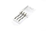 06-32 NC High Speed Steel Ground Thread 3 Piece Tap Set, Includes: Taper, Plug, Bottom