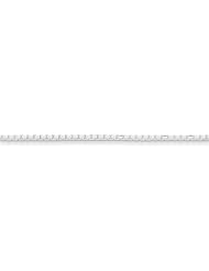 Sterling 20in Silver 1.7mm D/C Box Necklace Chain. Metal Wt- 7.9g