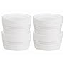 Le Creuset Stoneware White Stackable Ramekins Set of 4