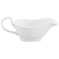 HIC Gravy Boat, Porcelain, 8 Ounce Capacity