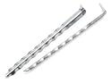 Steel Rippled Angle Tent Pegs 23cm: Pack of 10