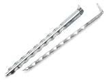Review Gelert  / Gelert Peg008 Stl Ripple Angle Pegs X10 9In