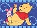 Search : Winnie the Pooh w/ Piglet Rug - Blue