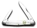 GERMAN KISSING CRANE White Pearl Whittler Pocket Knife Knives