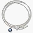Houston Texans Gold Plated Triple Bangle Bracelet