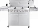 Weber 1880301 Summit S-650 Natural Gas Tuck-Away Rotisserie Grill