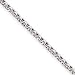 Sterling Silver 3.25mm Rolo Chain Necklace – 18 Inch – Lobster Claw – JewelryWeb
