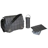 Kalencom Sam's Messenger Diaper Bag - Gray