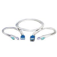 Rotronic ROLINE -KVM-Sternkabel KVM Kabel HD15 / Stecker 2 x mDIN6 / Stecker an HD15 / Ste Preisvergleich