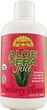Dynamic Health Organic Certified Aloe Vera Juice Cranberry Flavor, 32-Ounce Bottle