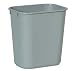 Rubbermaid-Gray Soft Molded Plastic Wastebaskets, 13 5/8 Quart (2955GY) Category: Indoor Trash Cans and Containers