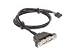 Dual Usb 2.0 Exp. Port Usb 2x5 Pin Connector Cable Length 500mm Parallel Port Pe