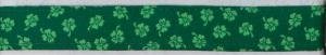 Shannon Dark Green Shamrock Dog and Cat Collar