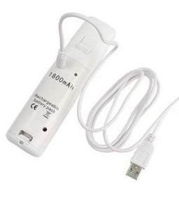 Replacement Rechargable Battery for Nintendo Wii Remote with USB Charging Cable