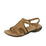 Hush Puppies Coil | Ladies Sandals Gold Metallic Leather Mesh by Hush Puppies