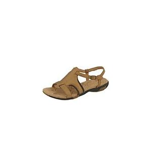Hush Puppies Coil | Ladies Sandals Gold Metallic Leather Mesh by Womens Hush Puppies Shoes