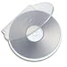 Genuine C-Shell Clam Shell CD/DVD Storage Cases - Clear (50 Pack)
