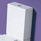 CAROMA Brisbane Toilet Tank, WHITE - 810266W