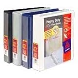 Avery Nonstick Heavy-Duty EZD Reference View 3 Inch Black Binder (79693) Image of Avery Nonstick Heavy-Duty EZD Reference View 3 Inch Black Binder (79693)