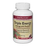Health & Personal Care : TruNature Triple Energy Ginseng with Eleuthero - 300 Softgels