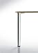 Richelieu 615710175 27-1/2" Tall Round Metal Table Leg with Adjustable Height - Pack of 4
