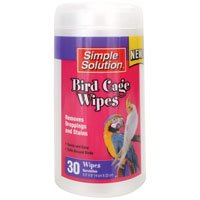 Simple Solution Bird Cage Wipes - 30 pk by THE BRAMTON COMPANY