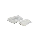 Natural Commercial 4 Piece Baking Sheet Set with Lids