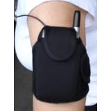 Black Neoprene Cell Phone/MP3 Arm Band Holder 101ABH101