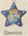  : Tea Ball with Astrology Sign - Gemini
