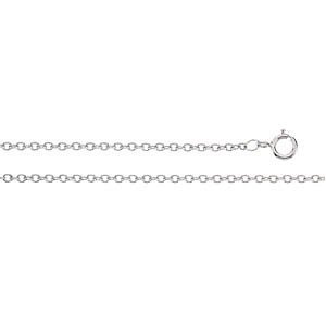 Genuine IceCarats Designer Jewelry Gift Sterling Silver Solid Cable Chain. 30 Inch Solid Cable Chain In Sterling Silver