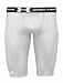 Under Armour Long Compression Short,white