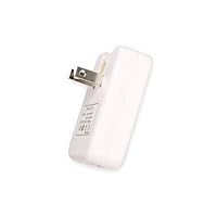 Universal Compact fortable WHITE or Black Travel charger USB Wall charging adapter for mp3 player, smartphone, cell phone, camera, GPS, PDA APPLE iPhone iTouch IPOD mini photo nano shuffle video classic & 2nd generation, etc