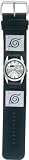 Urban Station - Naruto: Wrist Watch w/ Leather Band - Naruto w/ Logo Strap