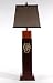 Port 68 Mayer Buffet Lion Head Console Table Lamp