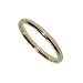 10 KT Yellow Gold Comfort Fit 2 MM Wide Wedding Band 10K Plain Ring