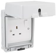 Weatherproof One Gang Outdoor Socket IP66 Pro-Elec 13AMP by In-House Lighting