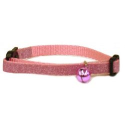 East Side Collection Glitz Cat Collar Pink