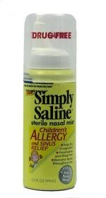 Simply Saline Children’s Nasal Mist, Allergy and Sinus, 1.5-Ounce