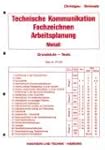 Technische Kommunikation, Fachzeichne...