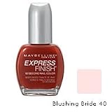 Review MAYBELLINE  / Maybelline Express Finish 60 Second Nail Color, Blushing Bride 40 - 2 Each
